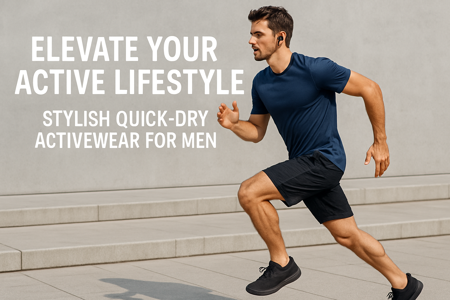 Elevate Your Active Lifestyle: Stylish Quick-Dry Activewear for Men