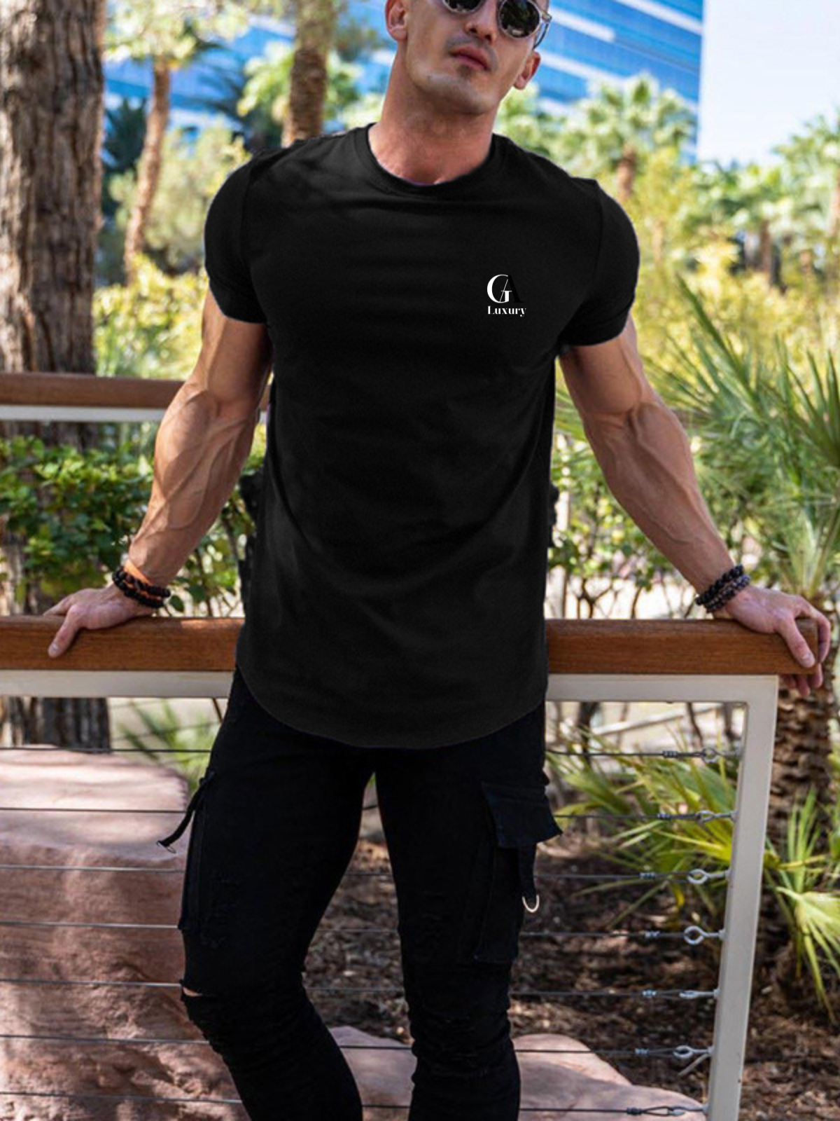 Men's Sports T-Shirts Fashion Tees Tops Short Sleeve Athletic Workout Gym Clohting Slim Fit T Shirts