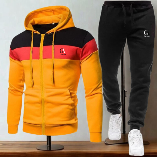 Men’s Tracksuit Set 2-Piece Sportswear Outfit for Casual & Running
