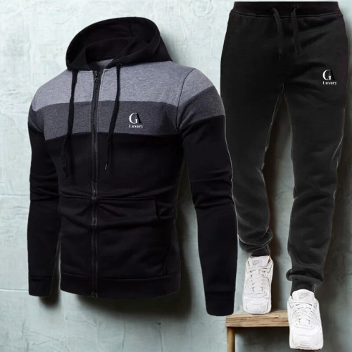 Men’s Tracksuit Set 2-Piece Sportswear Outfit for Casual & Running