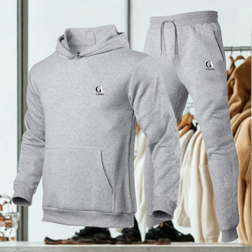 Men’s Fleece Tracksuit Set 2-Piece for Casual & Streetwear