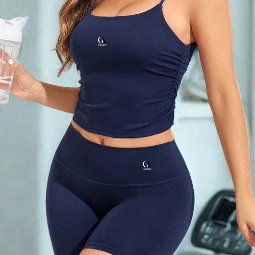 Women’s 2 Piece Yoga Bodysuit for Gym Fitness