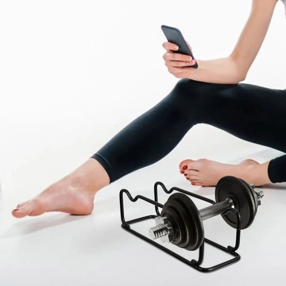 Compact Dumbbell Rack for Home Gym Fitness & Strength Training