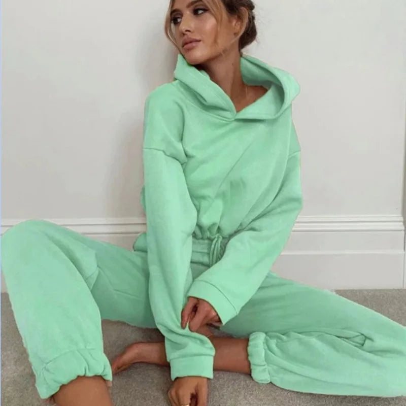Women’s Long-Sleeve Sports Casual Set - G&A Luxurys