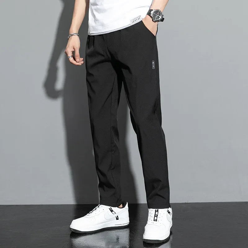 Ice Silk Men’s Lightweight Summer Pants - G&A Luxurys