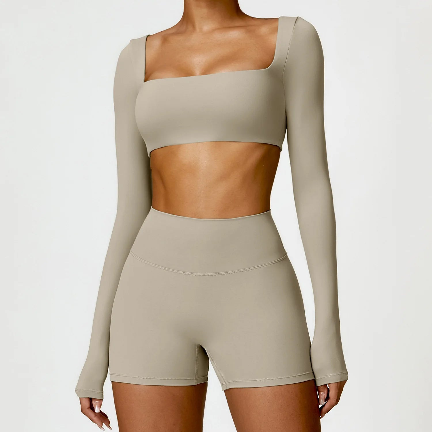 Women's Long Sleeve Fitness Set - G&A Luxurys
