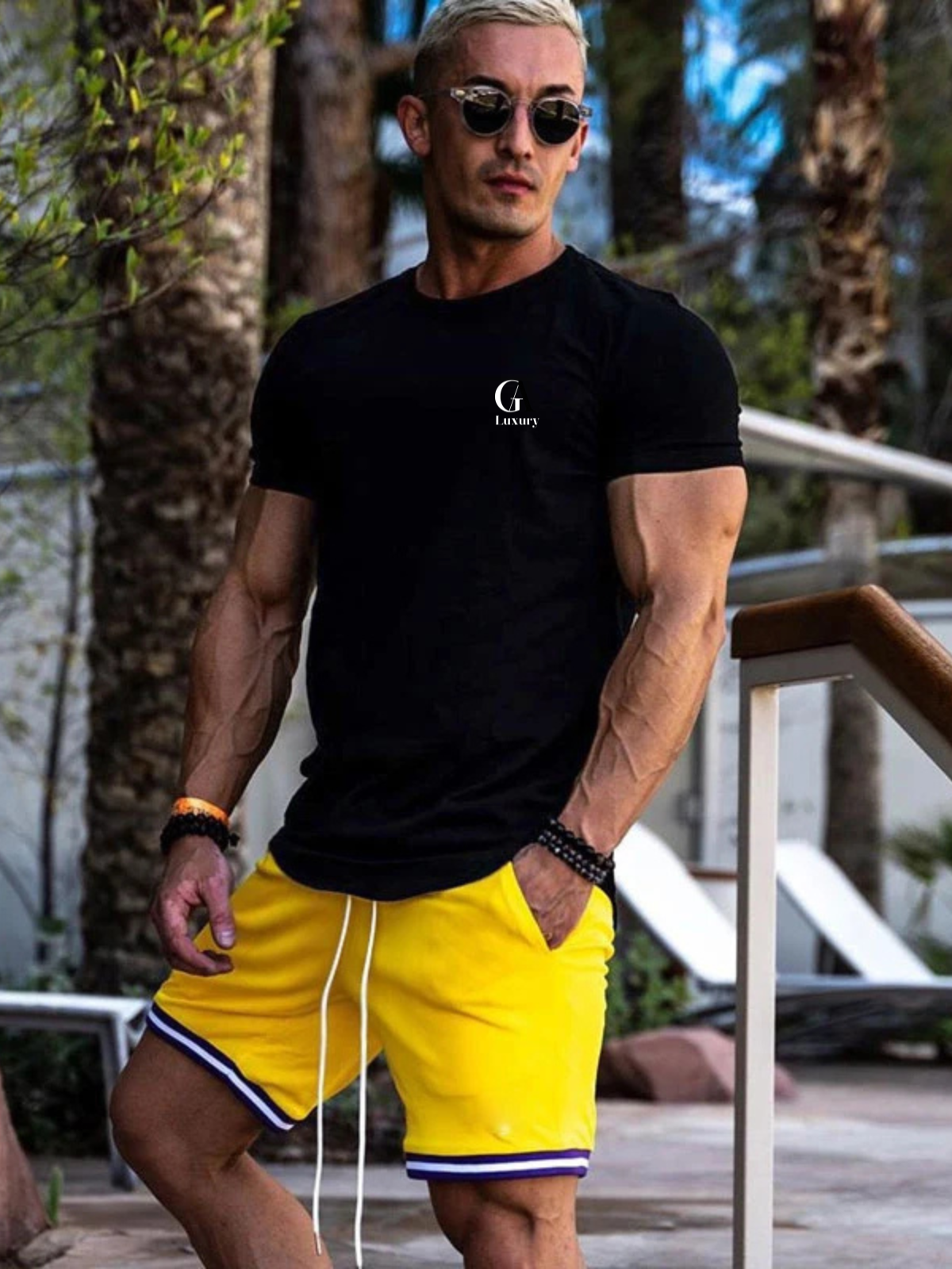 Men's Sports T-Shirts Fashion Tees Tops Short Sleeve Athletic Workout Gym Clohting Slim Fit T Shirts