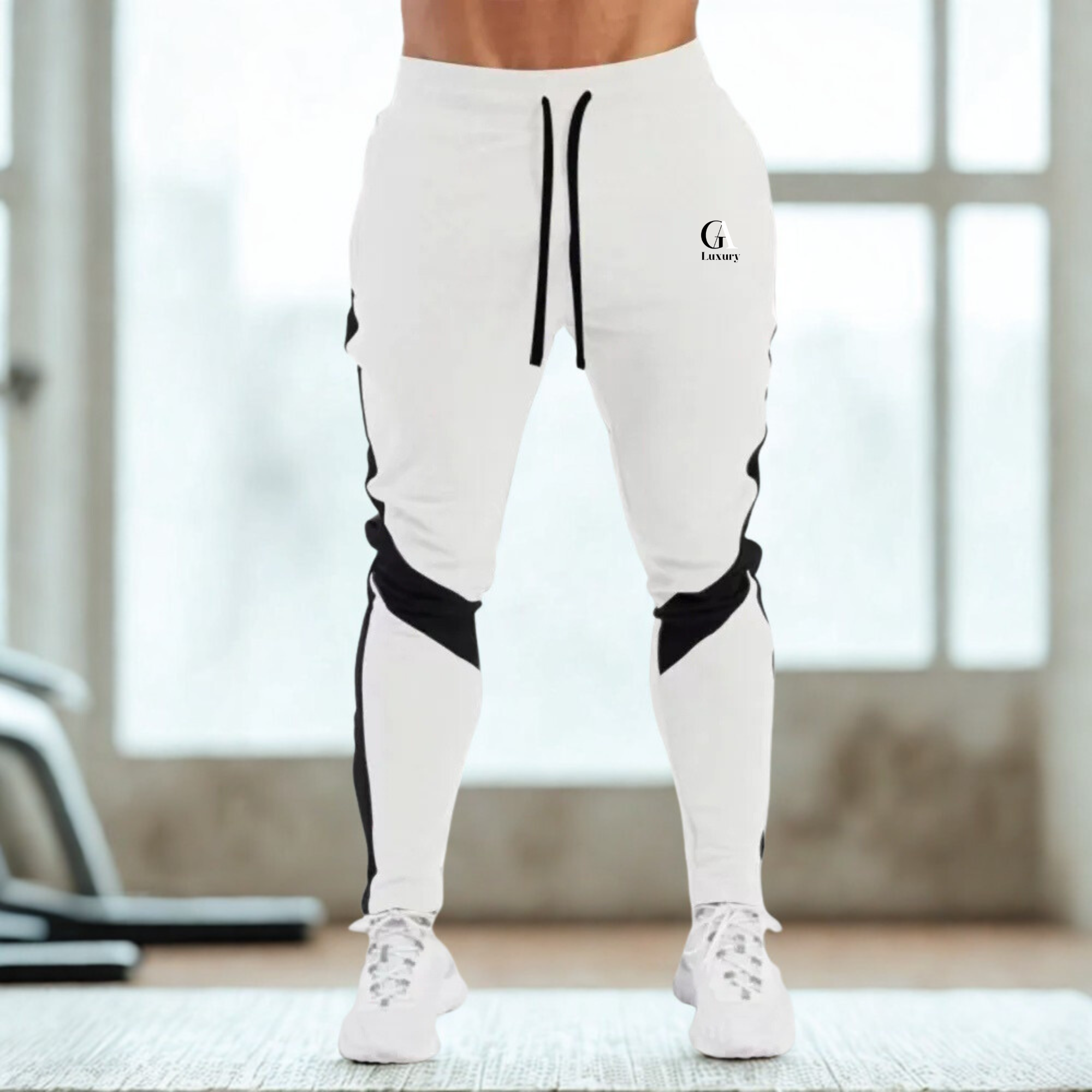 Mens Sports Pants Fitness Gyms Track