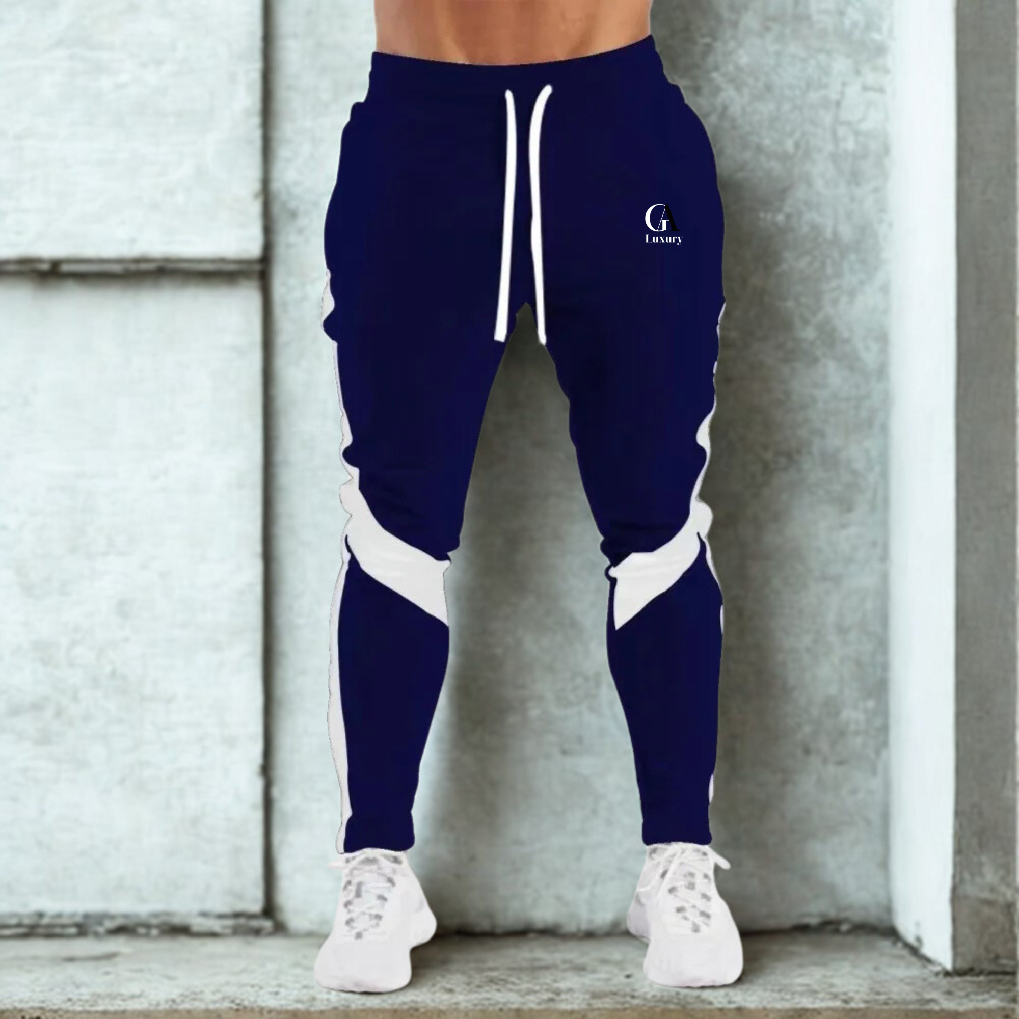 Mens Sports Pants Fitness Gyms Track