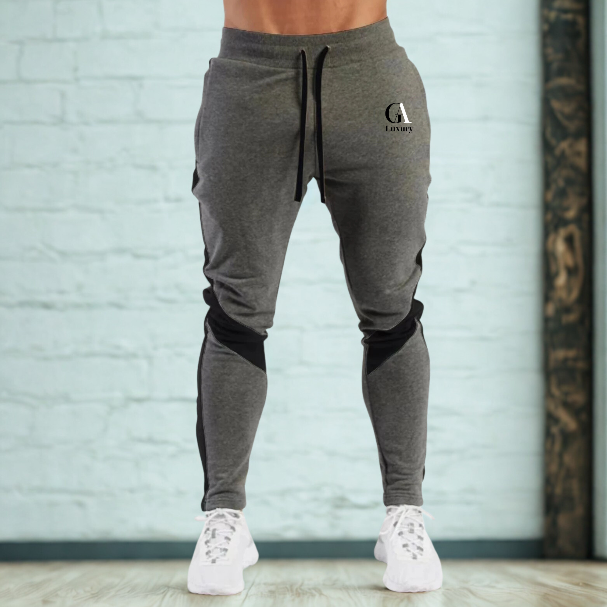 Mens Sports Pants Fitness Gyms Track
