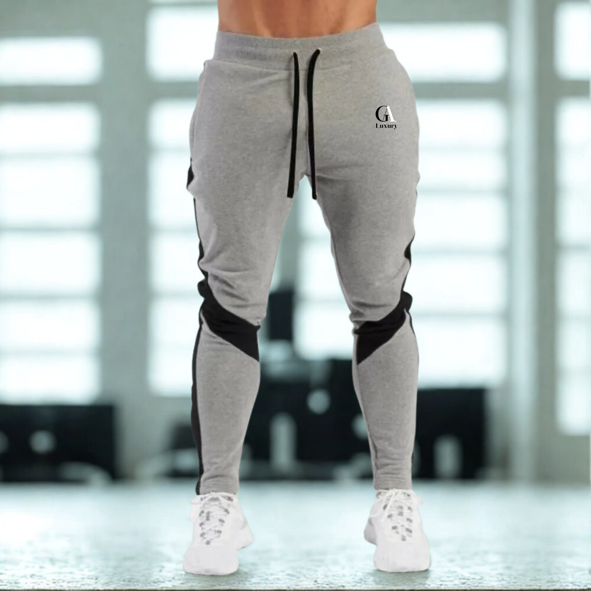 Mens Sports Pants Fitness Gyms Track