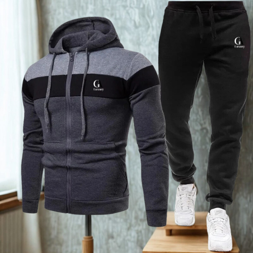 Men’s Tracksuit Set 2-Piece Sportswear Outfit for Casual & Running