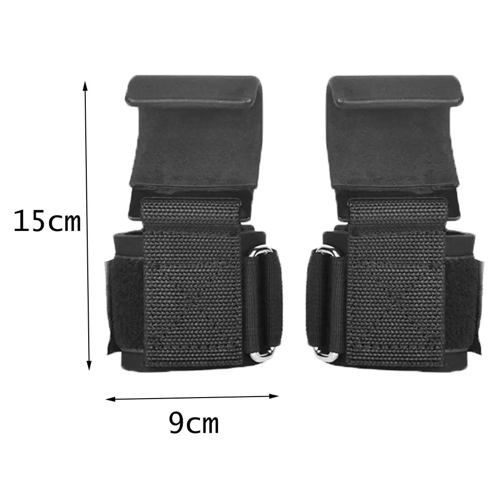 Weight Lifting Wrist Hooks – Power Grip Straps for Gym, Pull-Ups & Heavy Training Support