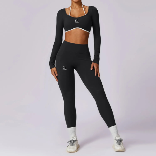 Women’s 2-Piece Yoga Set  Workout Fitness Tracksuit
