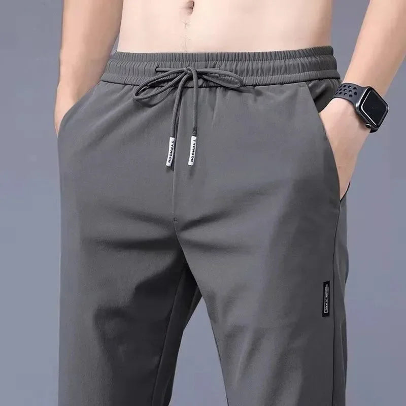 Ice Silk Men’s Lightweight Summer Pants - G&A Luxurys