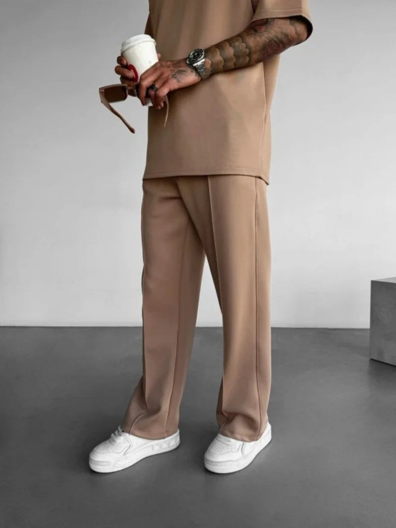 Men’s Casual Pleated Pants for Everyday Wear - G&A Luxurys