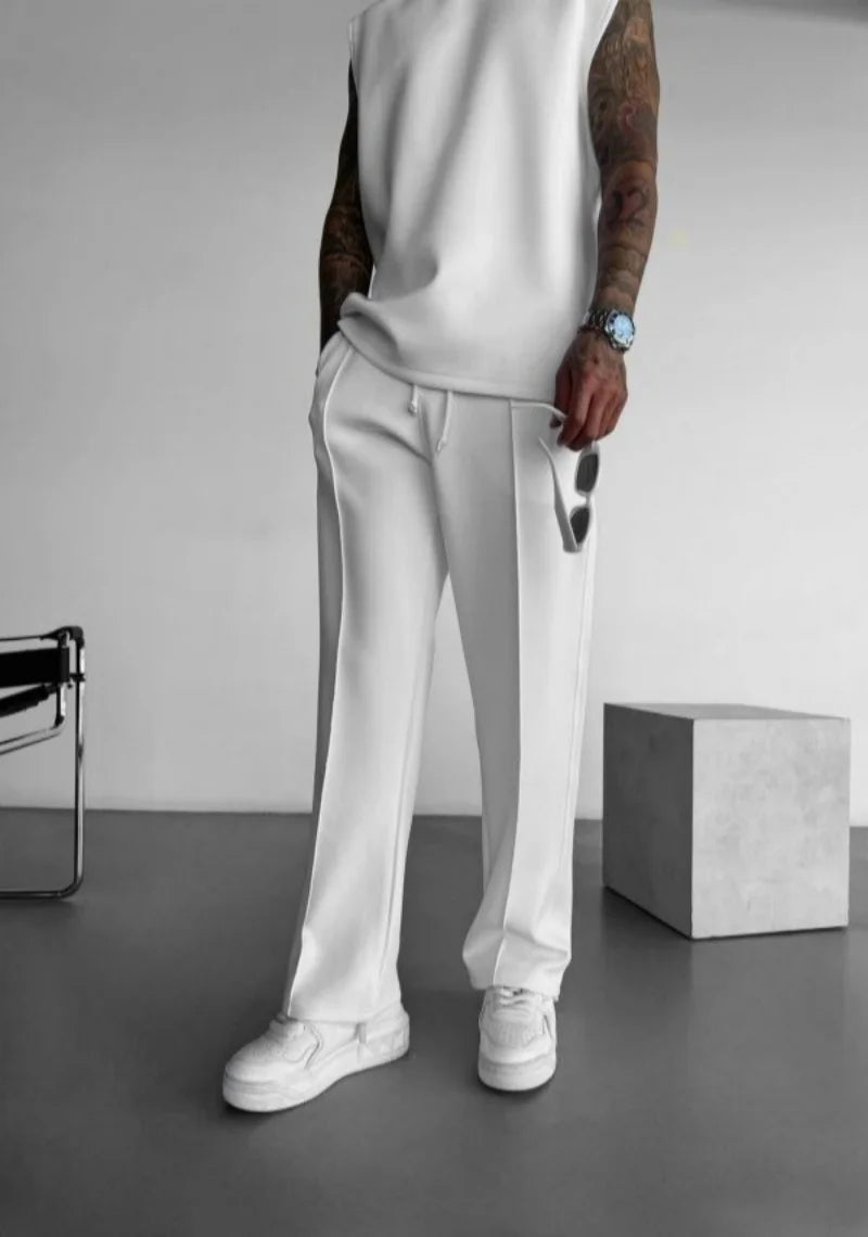 Men’s Casual Pleated Pants for Everyday Wear - G&A Luxurys